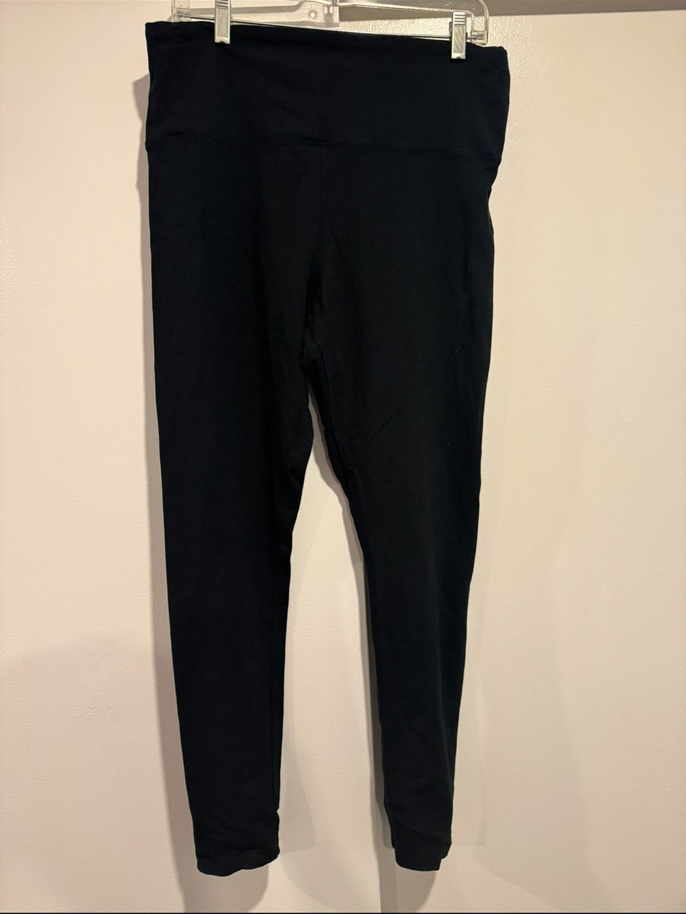 Colsie Black Cotton-Blend Leggings size XL